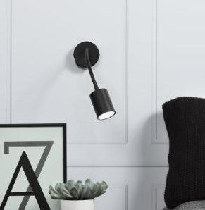 Nordlux Wandleuchte Explore Flex Gu-10 mit Schalter schwarz – 4800428
