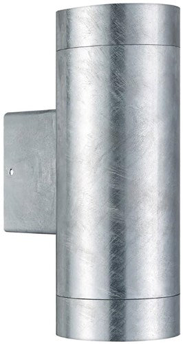 Nordlux wandleuchte zinn maxi doppel 2x gu10 verzinkt ip54 - 4800938