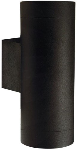 Nordlux wandleuchte zinn maxi doppel 2x gu10 schwarz ip54 - 4800936
