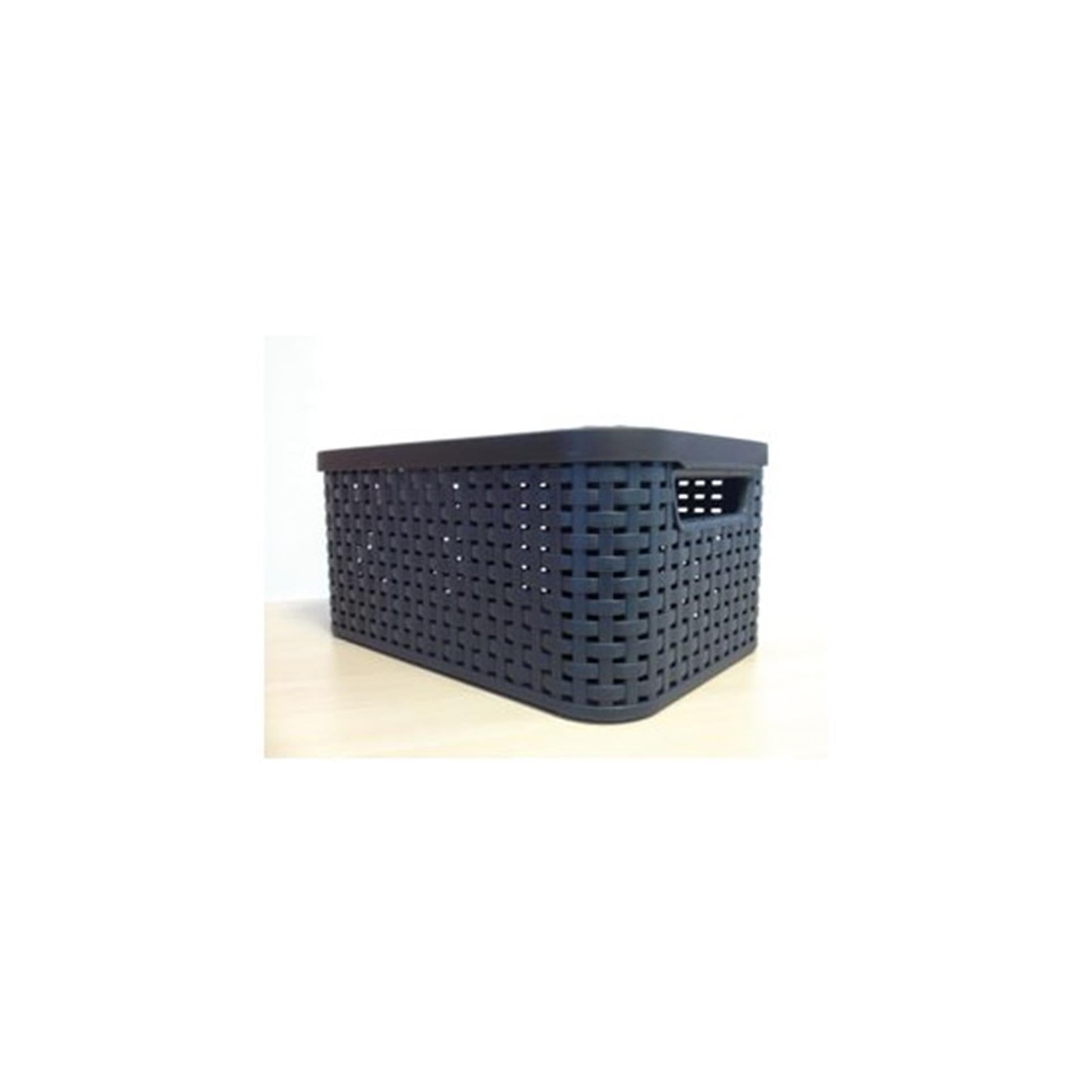 Curver Curver Storage Box Style mit Deckel L 30 l Metallic Silberfarbe