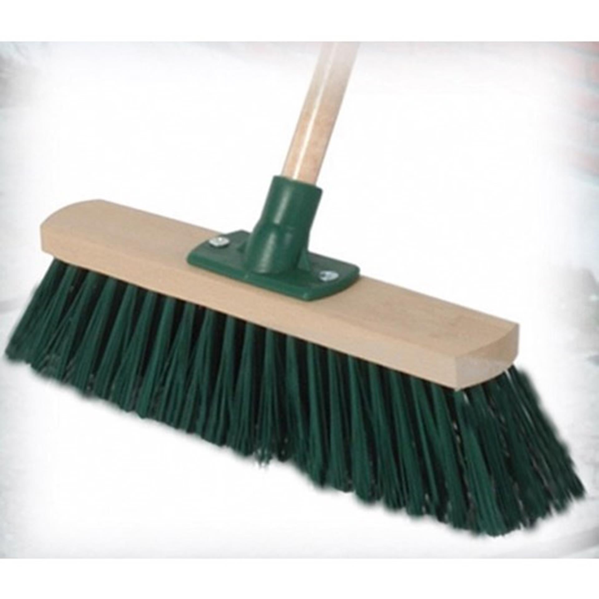 Pro Garden Street Besen 30 x 120 cm mit Griff