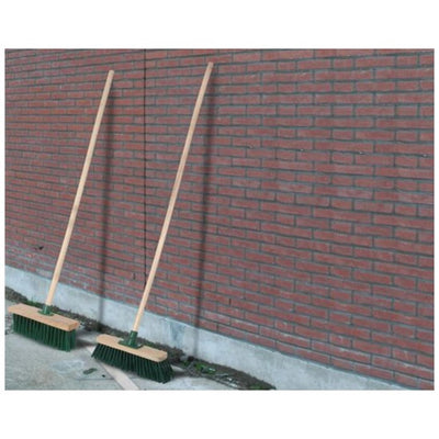 Pro Garden Street Besen 30 x 120 cm mit Griff