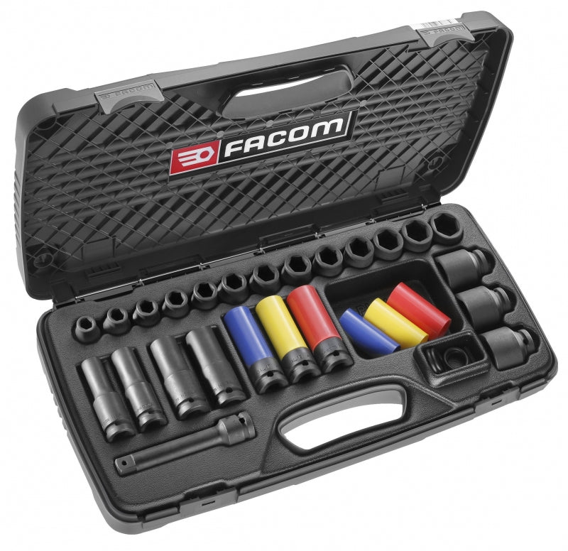 FACOM Schlagschrauber-Set 1 2 10-32 mm