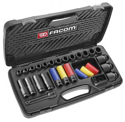 FACOM Schlagschrauber-Set 1 2 10-32 mm
