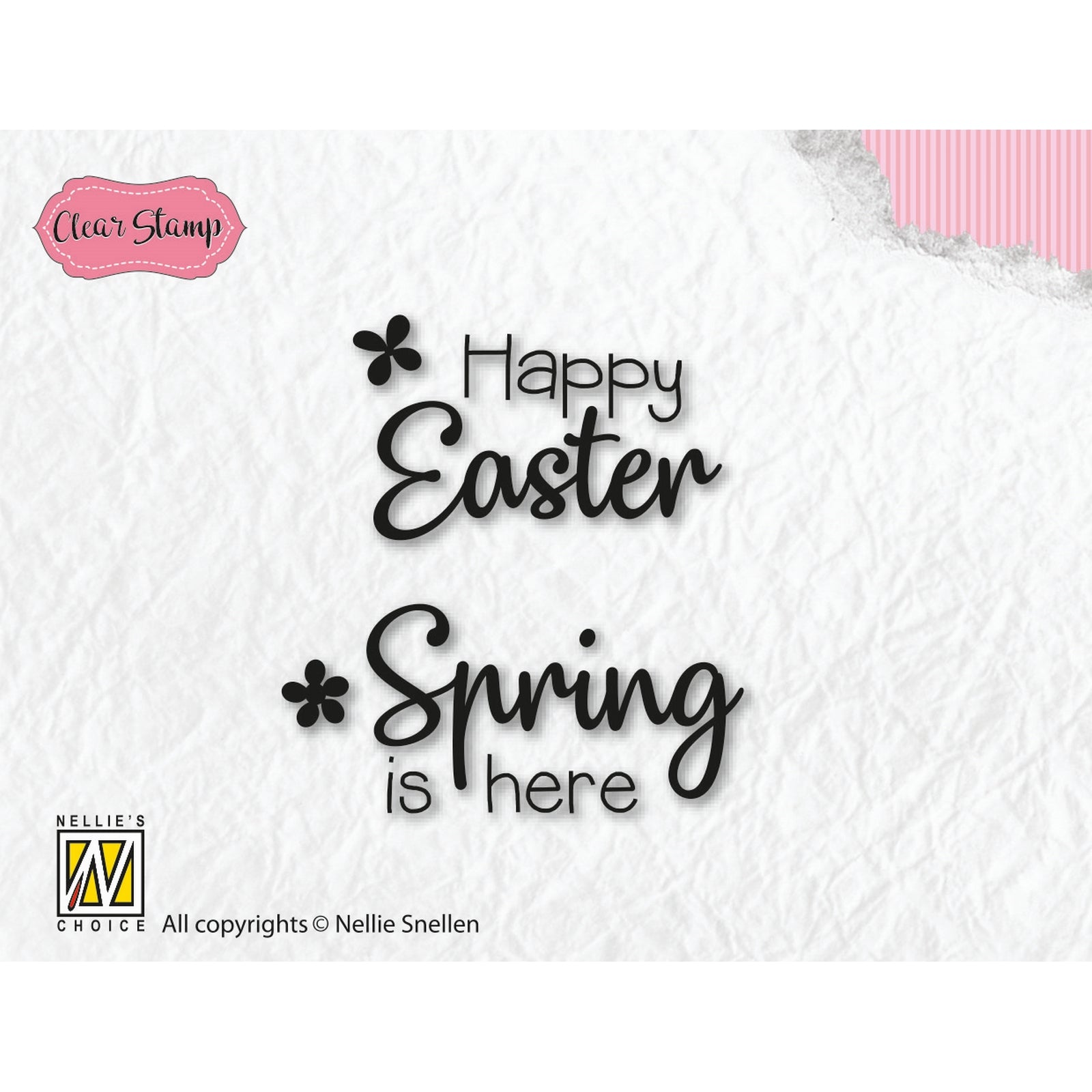 Nellies Wahl • Klarsichtstempel Ostern und Frühling