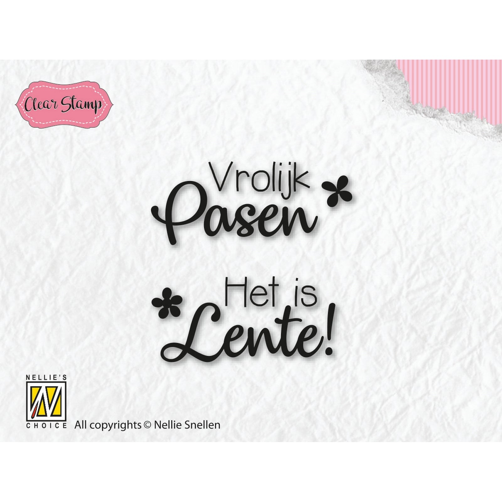 Nellies Wahl • Klarsichtstempel Ostern und Frühling