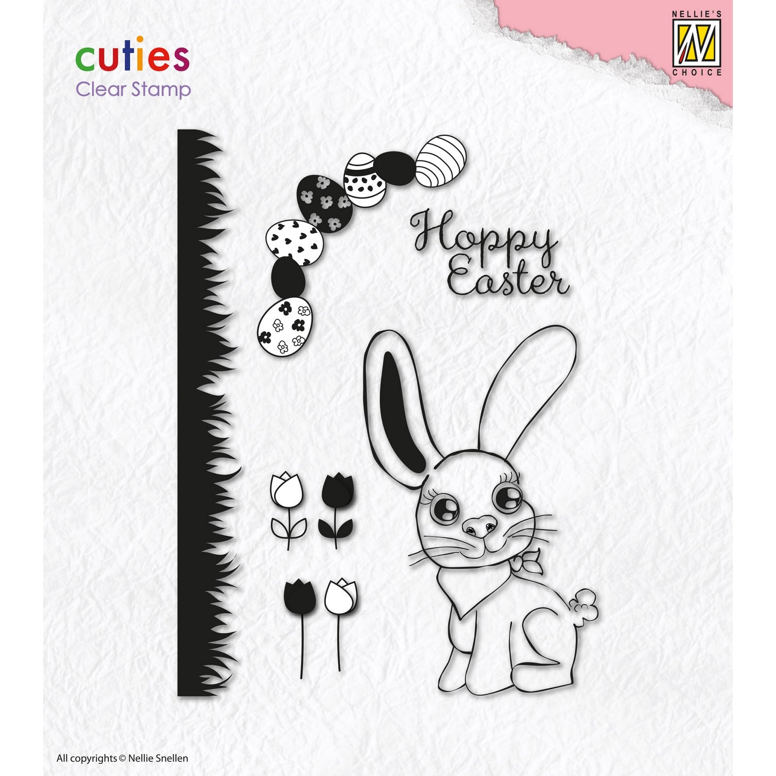 Nellies Wahl • Clear Stamp Set A5 Hoppy Easter
