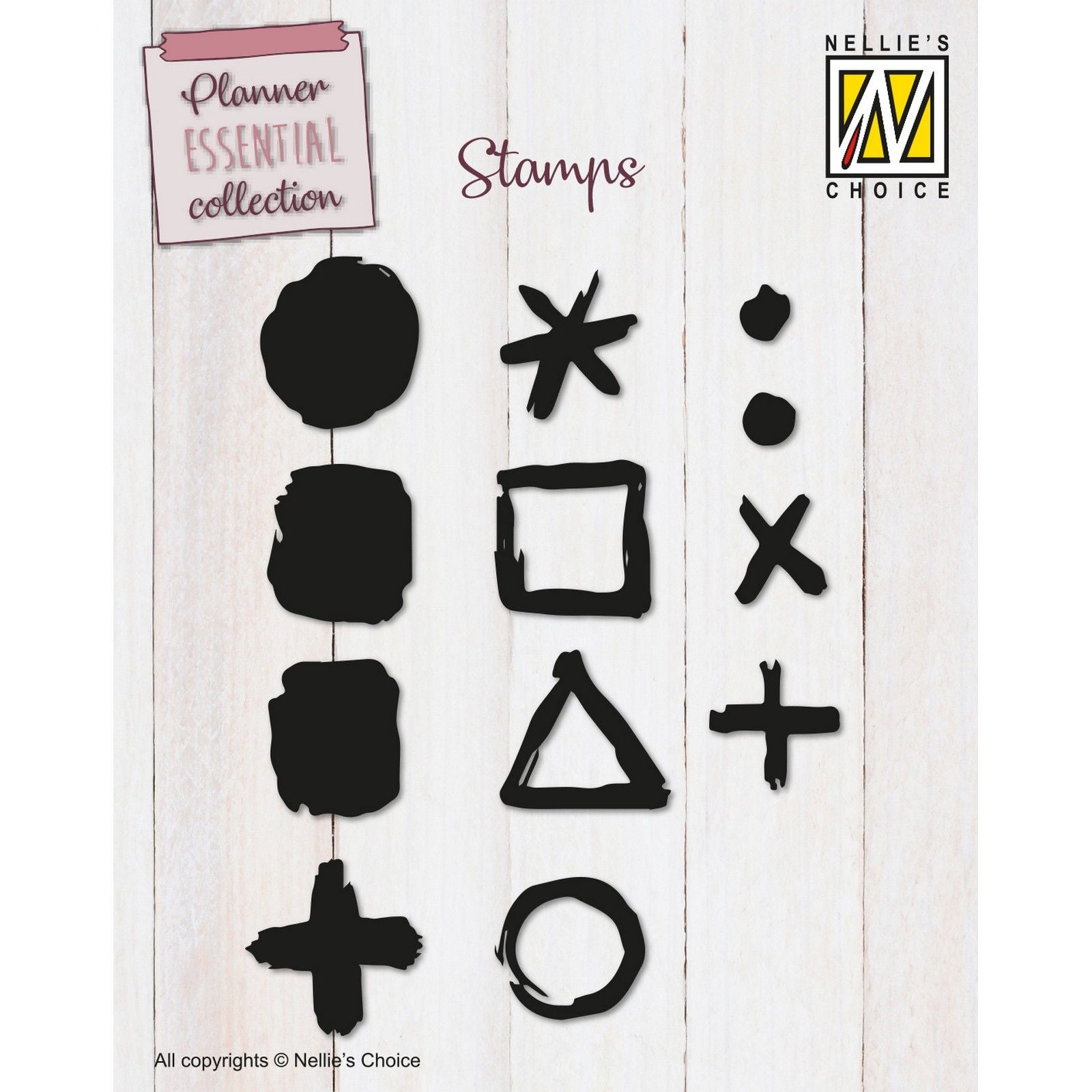 Nellies Wahl • Clear Stamps Checkpoints 12St.