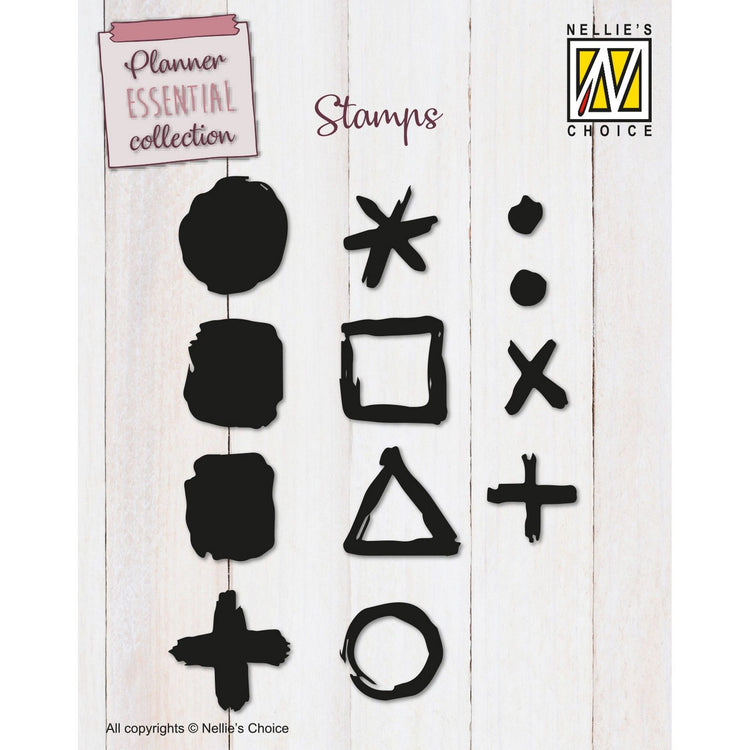 Nellies Wahl • Clear Stamps Checkpoints 12St.