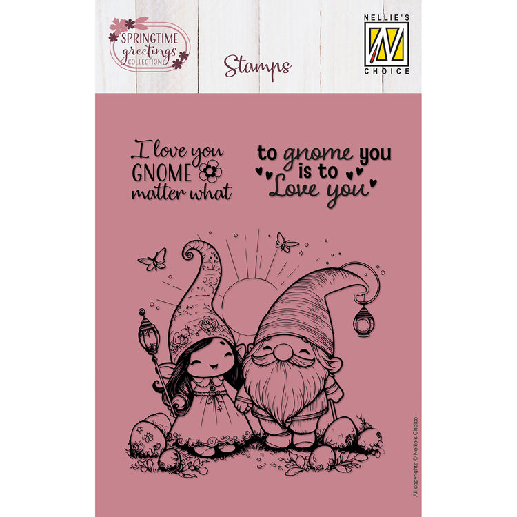 Nellies Wahl • Transparente Stempel, Zwerg und Elf, 3 Stück.