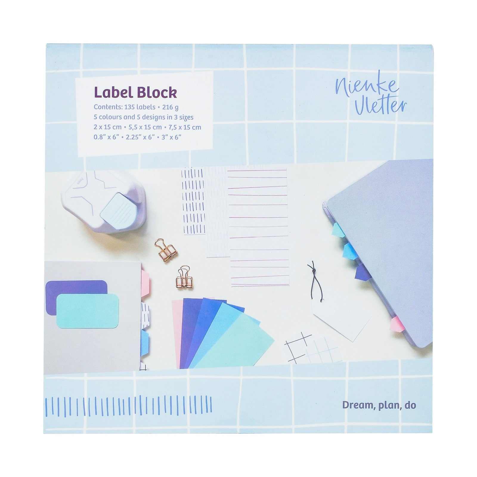 Nienke vletter • Etikettenblock 135 Etiketten