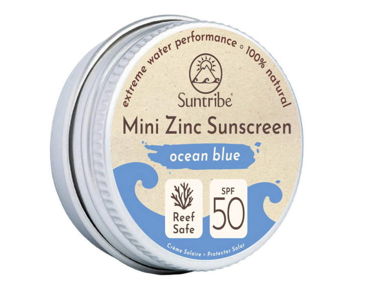 Suntribe Sonnenschutzmittel – Gesichtssport – Lichtschutzfaktor 50 – Ozeanblau – 15 g