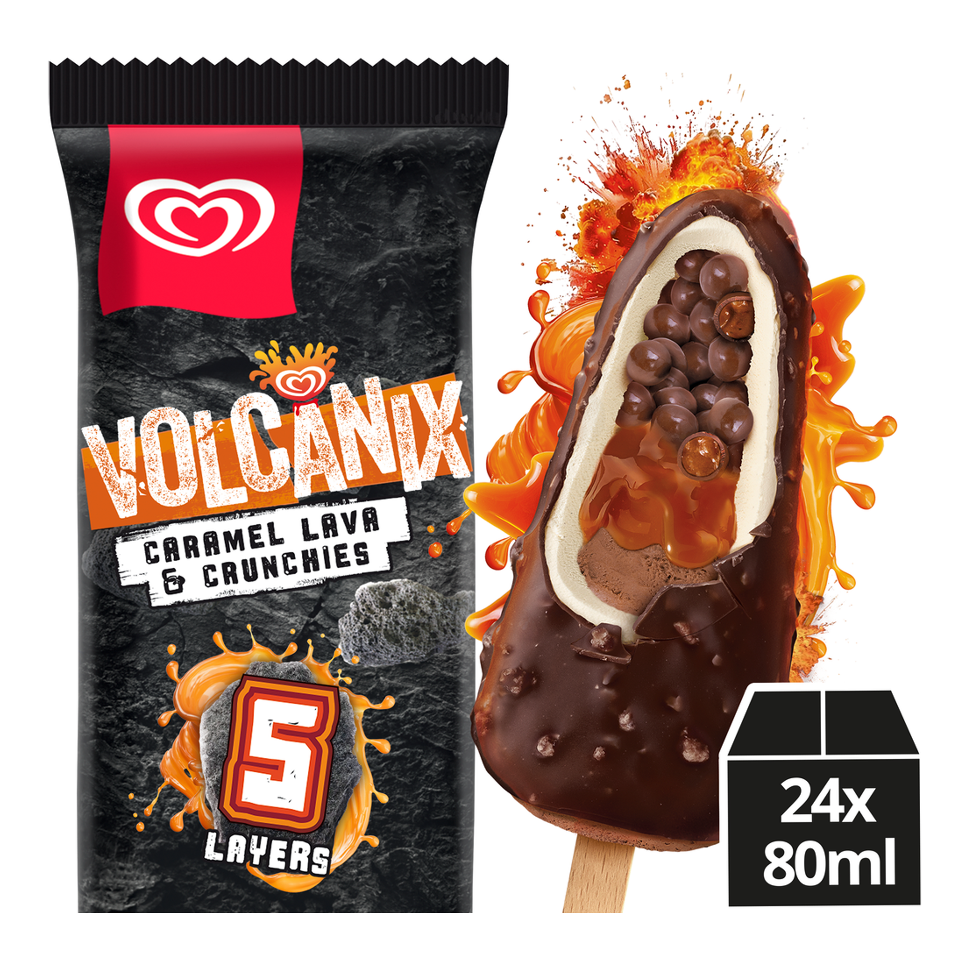 Ola Volcanix (24x 80 ml)