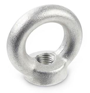 Ringmutter M24 D582 Edelstahl A4