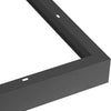 Aufbaurahmen für LED-Panel 120x30x5cm schwarz - 5417884