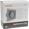 Orno Badezimmer – WC-Ventilator weiß 125 mm – 8611050