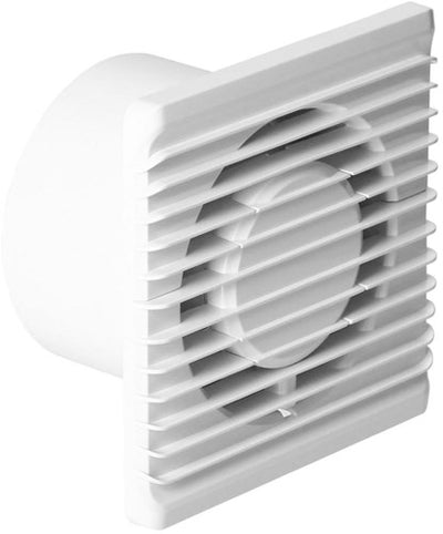 Orno Badezimmer – WC-Ventilator weiß 125 mm + Timer und Sensor – 8611070