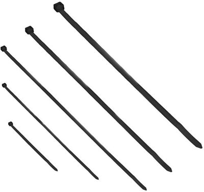 Orno Kabelbinder 5x20 Stück sortiert schwarz Beutel (100) - 4113445