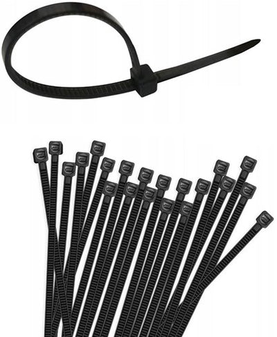 Orno Kabelbinder 7,5 x 500 mm, schwarze Tasche (100) – 4113431