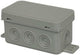 Orno kabelbox ip54 grau schmal 80x45x41mm - 4034055
