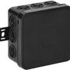 Orno kabelbox ip54 schwarz quadratisch 100x100x41mm - 4034053