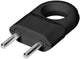 Orno-Stecker Euro mit Abschleppöse schwarz - 6140236
