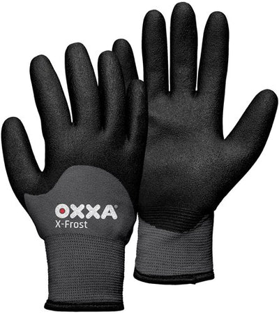 Oxxa x-frost Schutzhandschuh 51-860 grau schwarz, 10 - 15186010 - 15186010