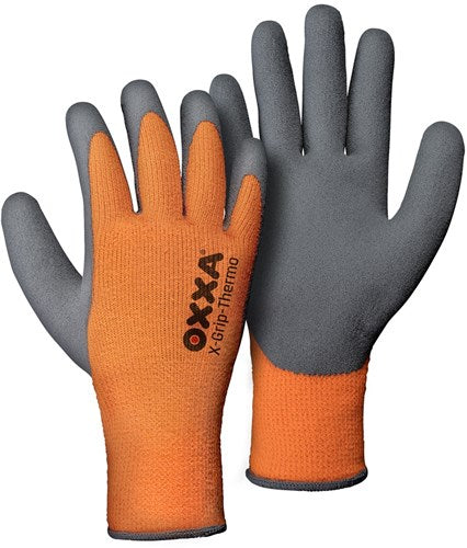 Oxxa x-grip-thermo Schutzhandschuh 51-850 oder. grau,10 - 15185010 - 15185010