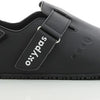 Oxypas Pantolette mit Band Bianca | weiß silber | Größe 38 - 00,154,182,38