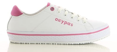 Oxypas Sneaker Leder Paola | fuchsia | size 42 - 00,154,158,42