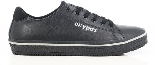 Oxypas Sneaker Leder Paola | schwarz | Größe 38 - 00,154,157,38