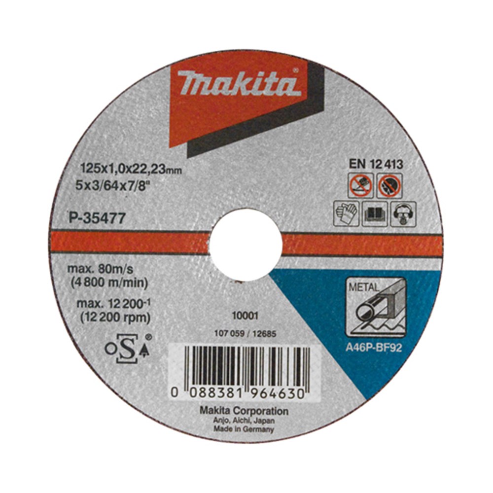 Makita Trennscheibe 355xx25,4 Metall – B-64696-5 (5 Stück)