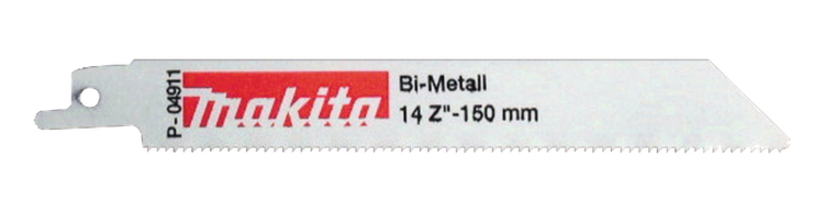 Makita Zubehör Säbelsägeblatt Stahl 130 mm – P-71308 P-71308