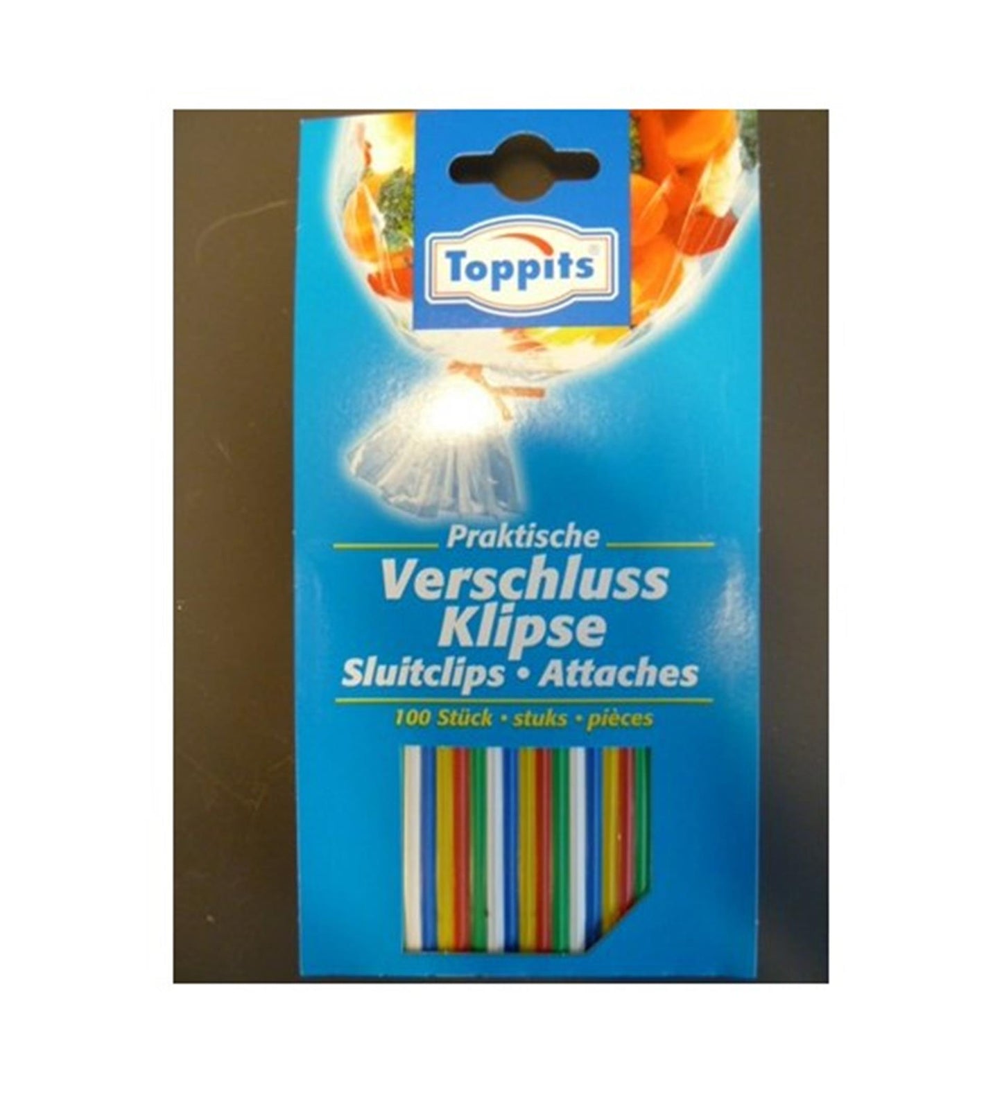 Toppits Verschlussklammern, 100 Stück