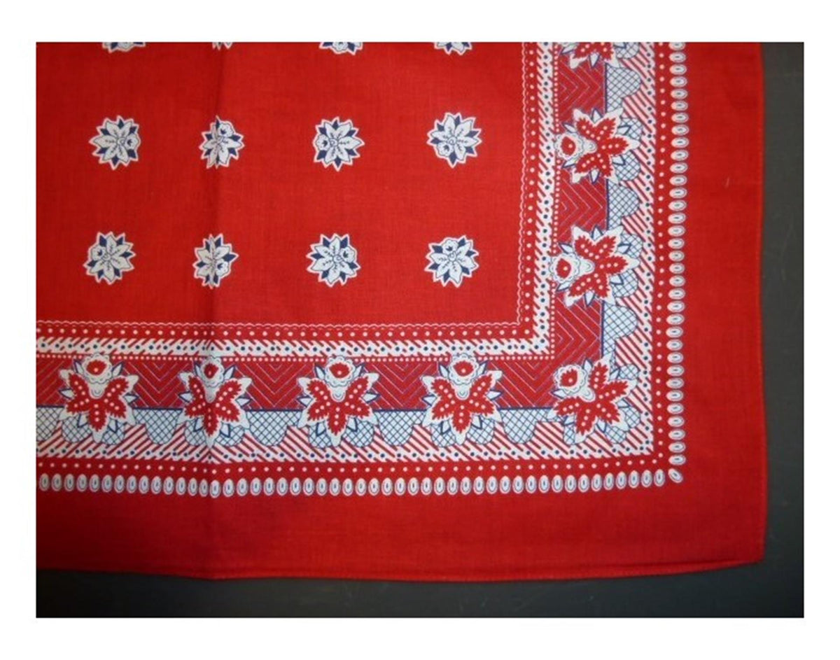 Bauerntaschentuch rot 55x55cm Packung à 12 Stück