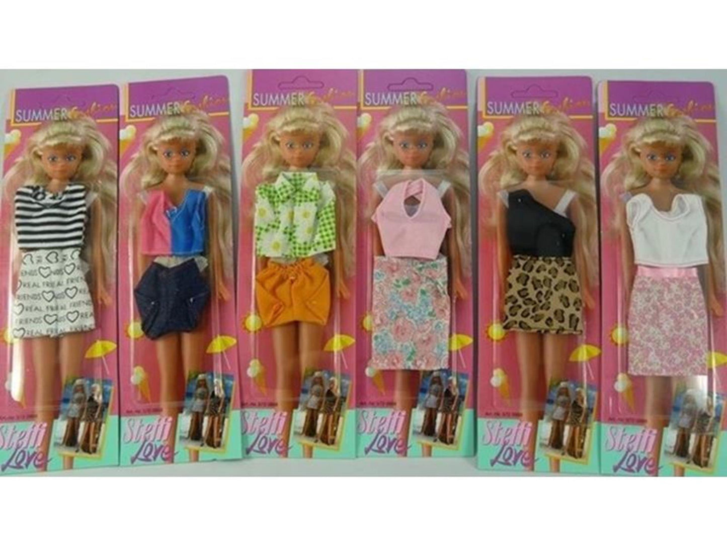 Steffi Bekleidung Sommermode Set 6-tlg