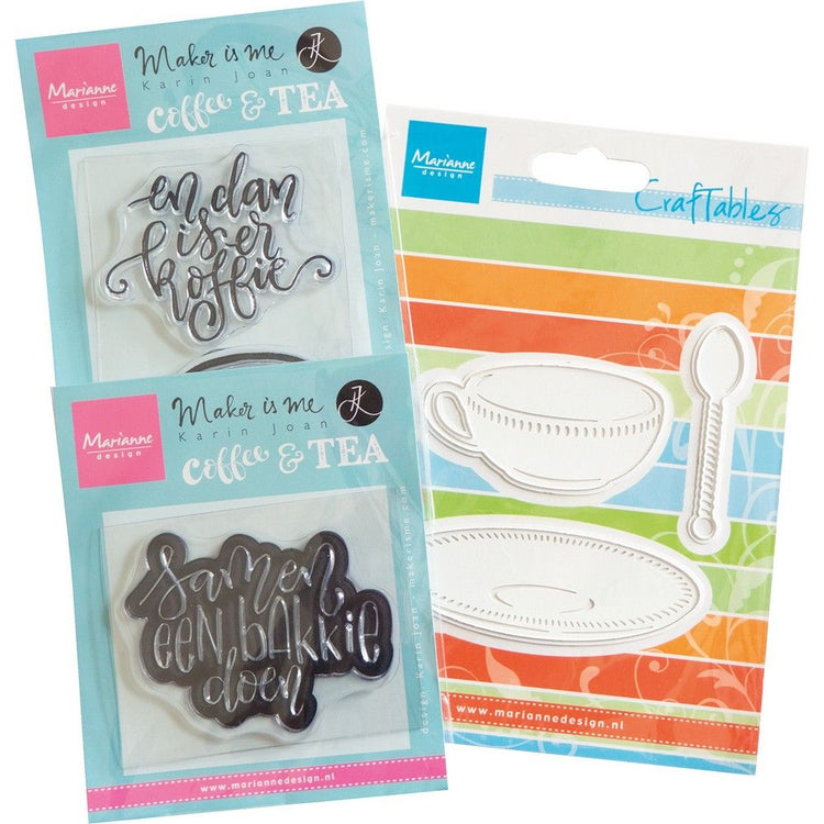 Marianne Design • Produktsortiment Kaffee und Tee
