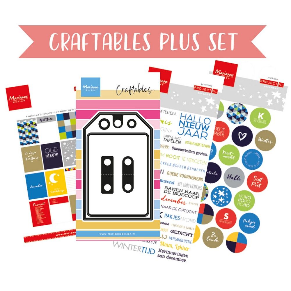 Marianne Design • Produkt sortiert, bastelbar, Plus-Set