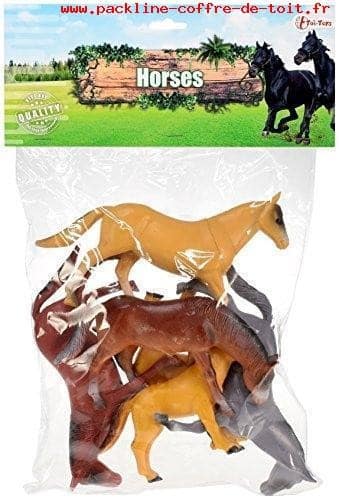 Jonotoys Pferde - 6 verschiedene Pferde in der Tasche
