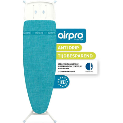 Airpro großes Bügelbrett 120x42cm blau