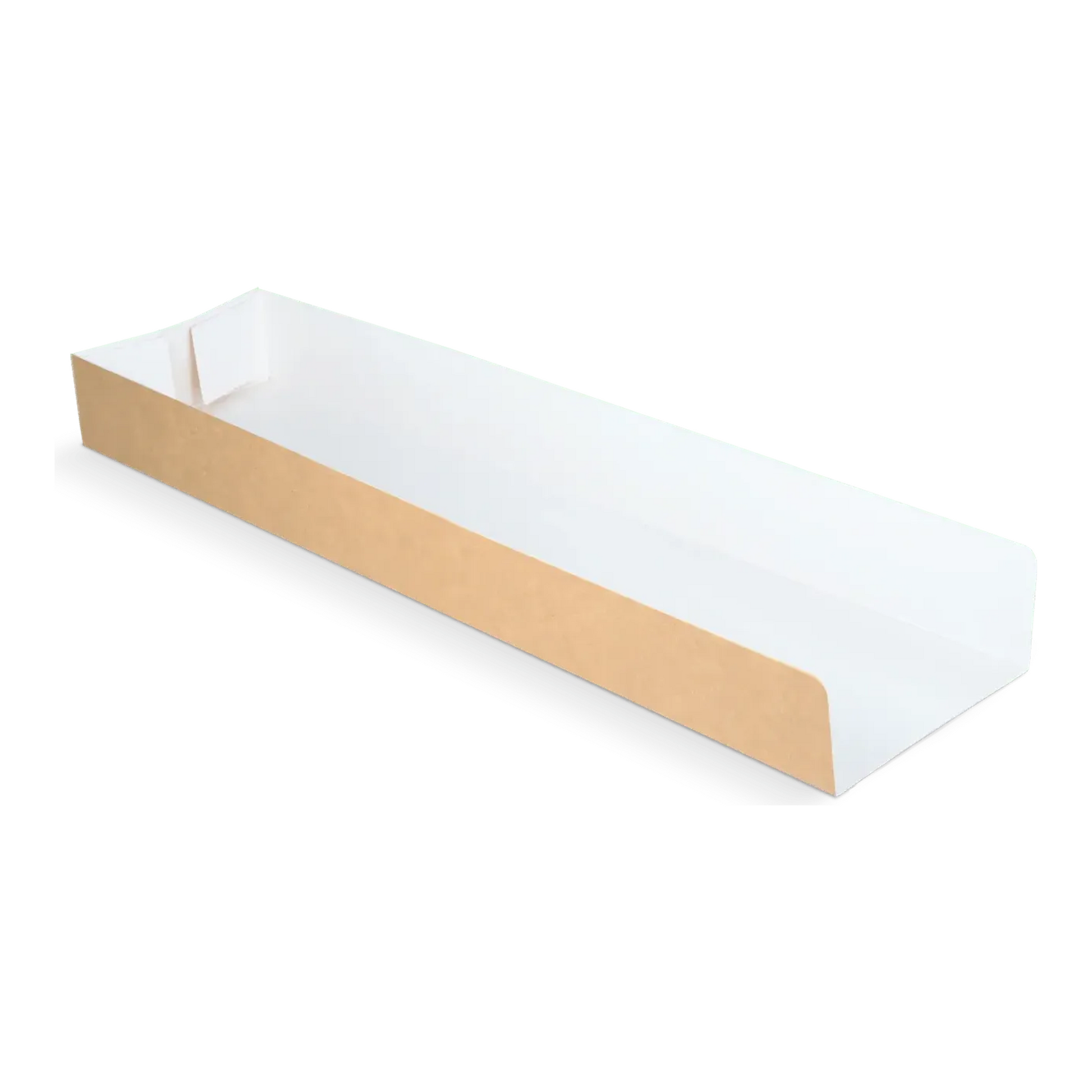 Takeaware Panini-Tablett 28x7x3cm kraftweiß (1000 Stück)