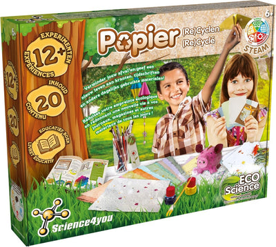 Recyclingpapier von Science 4 Sie, Experimentset