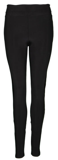 Papillon enge Sport -Legging -Damen Schwarz Größe XL
