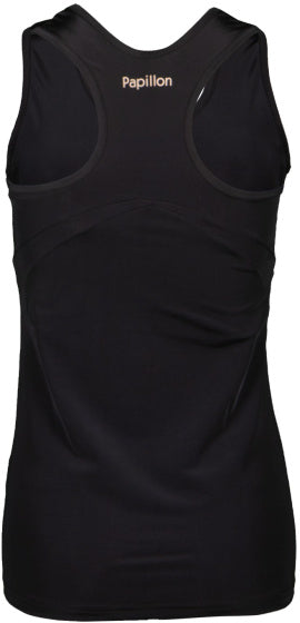 Papillon Tanktop Racer Back Damen Schwarz Größe M