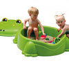 Paradiso Toys Sandbox Frosch 84 x 92 cm Grün 2-teiliger