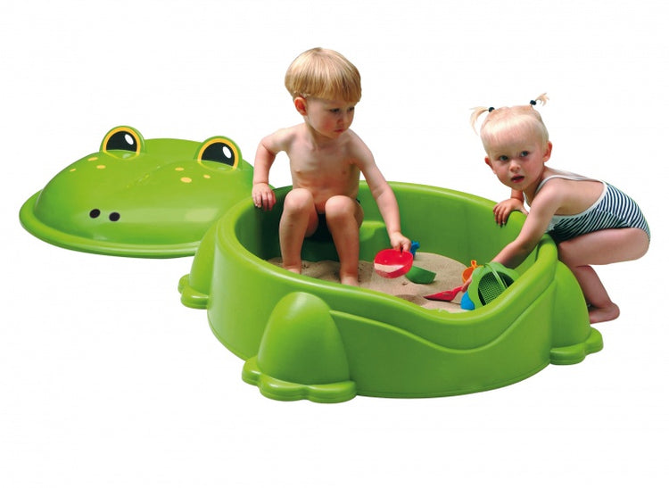 Paradiso Toys Sandbox Frosch 84 x 92 cm Grün 2-teiliger