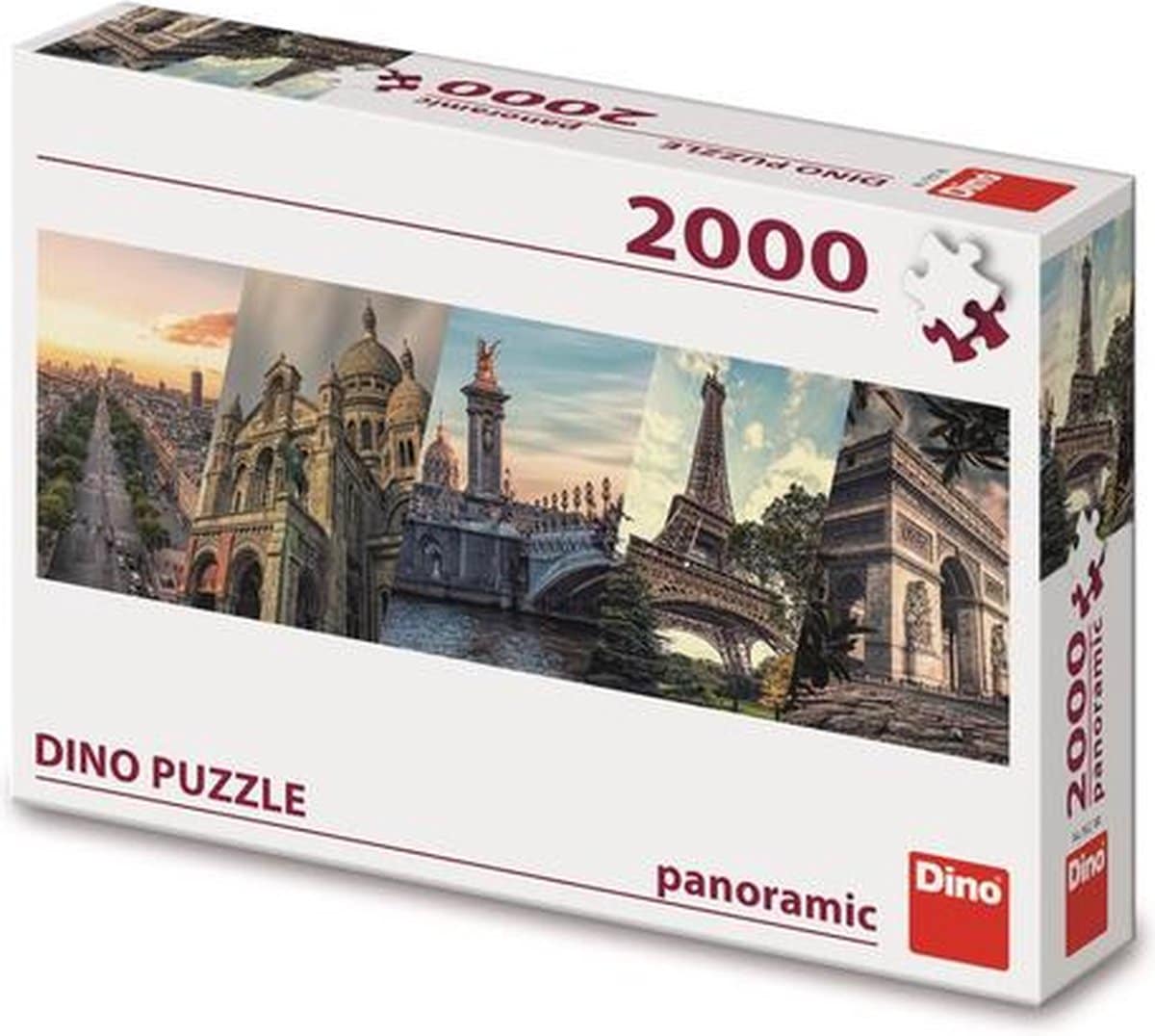Dinotoys Dino -Puzzle - Panorama Paris - 2000 Stücke