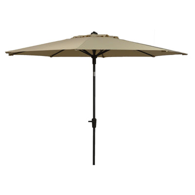 Madison Sonnenschirm Paros 300 cm aufdrehbar, ecru