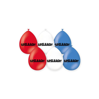 Die Partyballons von Paperdreams sind in den Farben Rot, Weiß, Blau gehalten