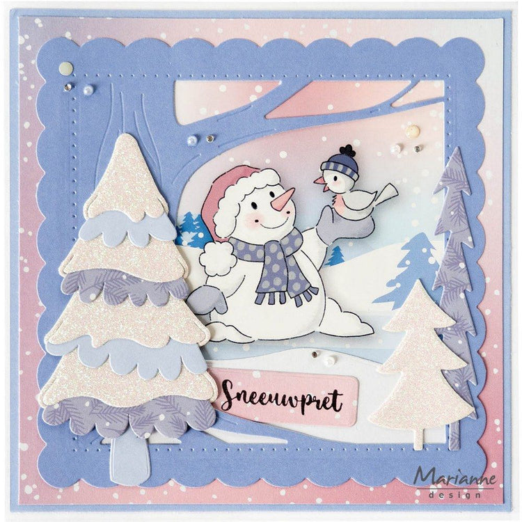 Marianne Design • Papierblock Elines Winterträume